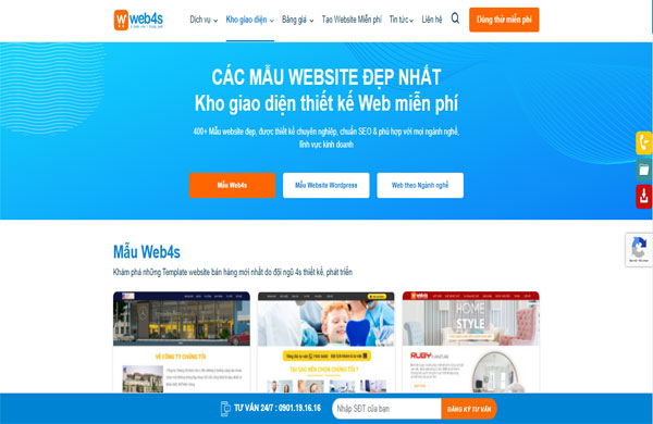 kho giao diện thiết kế miễn phí